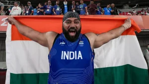 Tajinderpal Singh Toor's bid for a hat-trick of Asian Games gold medals ended in silver as