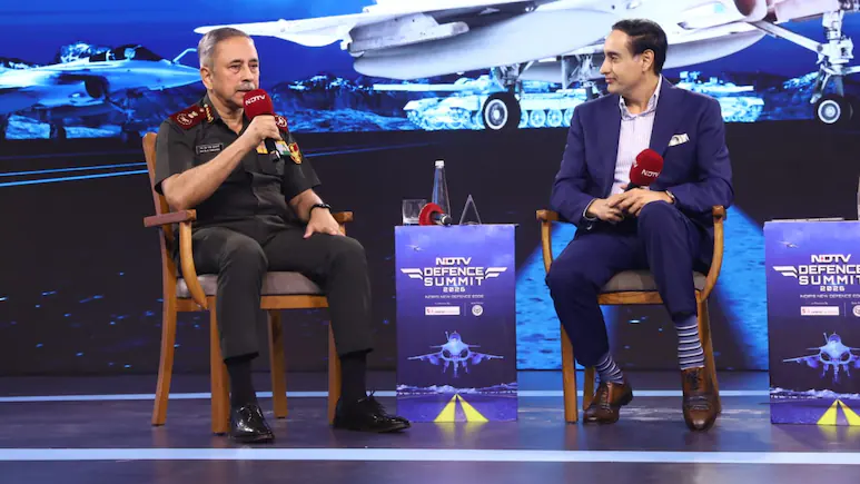 Chief of Defence Staff General NS Raja Subramani stated at the NDTV Defence Summit on Sunday