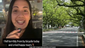 Indian Woman Shares Touching Act Of Kindness After Bicycle Accident In Japan, Internet Reacts