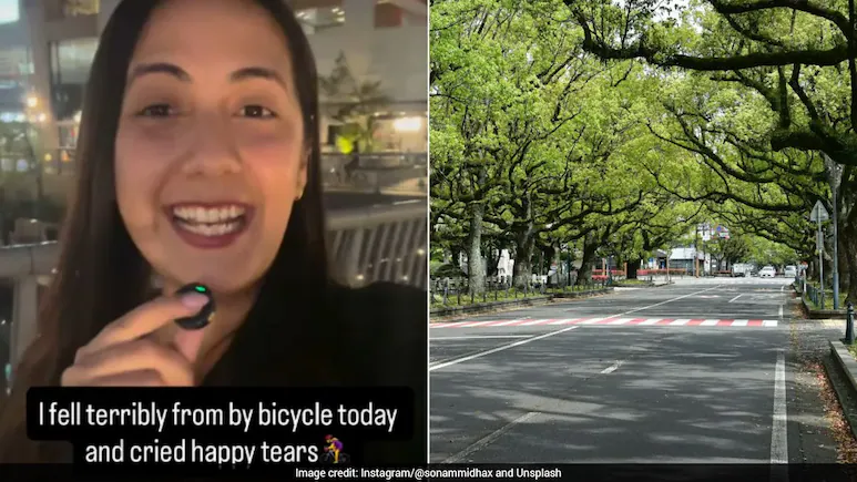 Indian Woman Shares Touching Act Of Kindness After Bicycle Accident In Japan, Internet Reacts