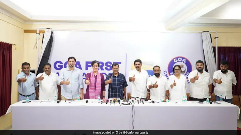 In the current 40- seat Goa legislative assembly, AAP has two MLAs while GFP has one
