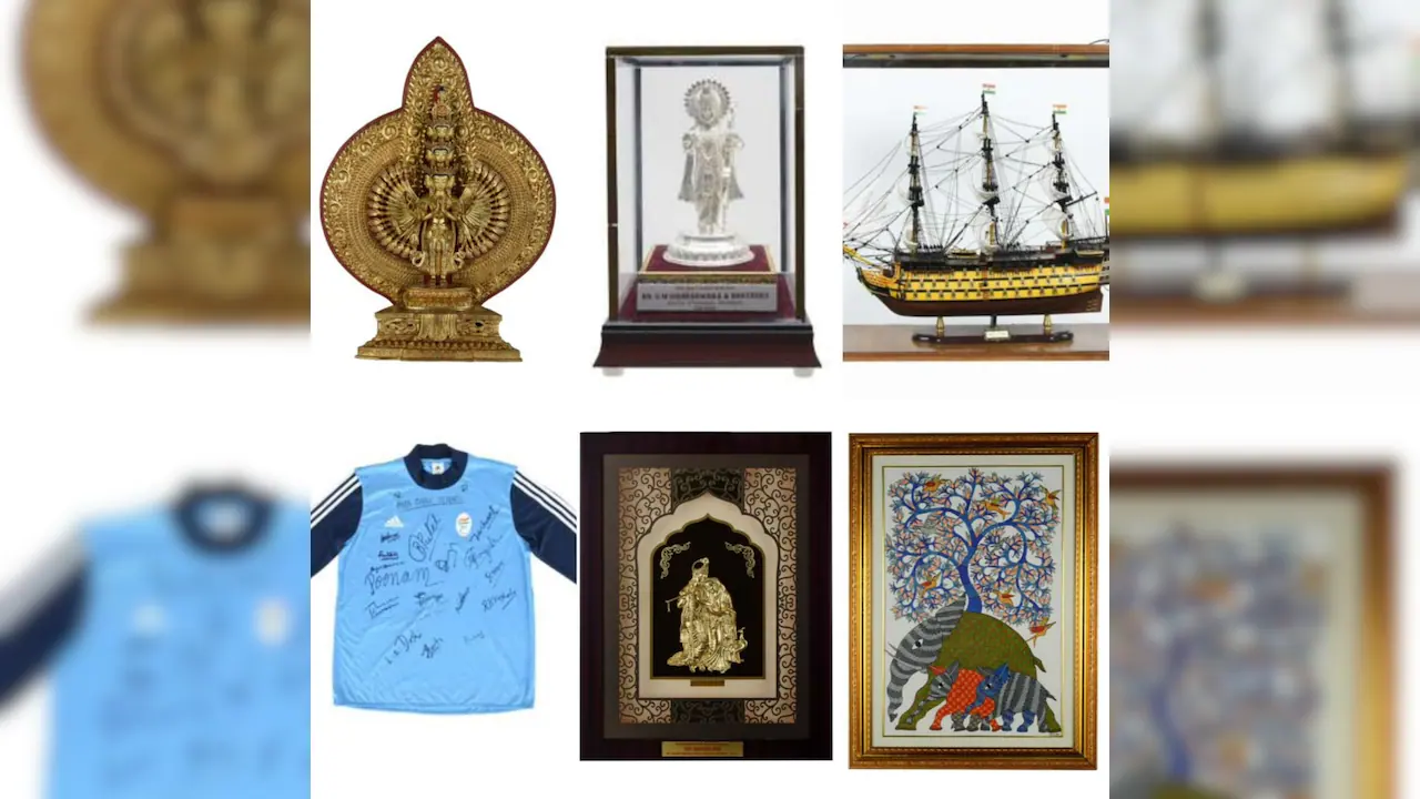 From temple replicas and traditional paintings to sporting memorabilia and models representing
