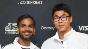 Nagal had his chances, particularly in the second set, but failed to capitalise as Chung