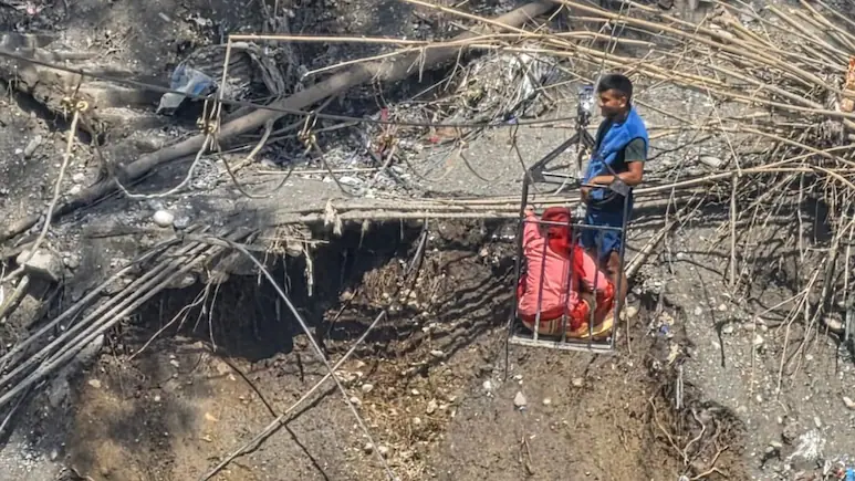 Bridges have been washed away, and their essential duties are now being performed