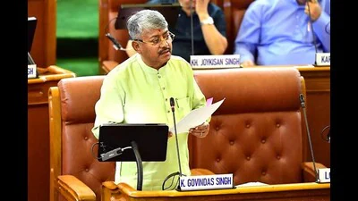 Manipur home minister Govindas Konthoujam informed the Manipur legislative assembly floor