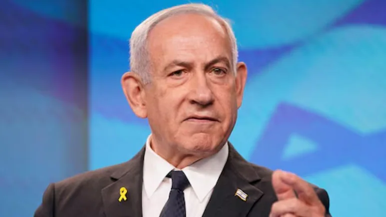 During a visit to Israeli troops in southern Syria on Wednesday, Israeli Prime Minister