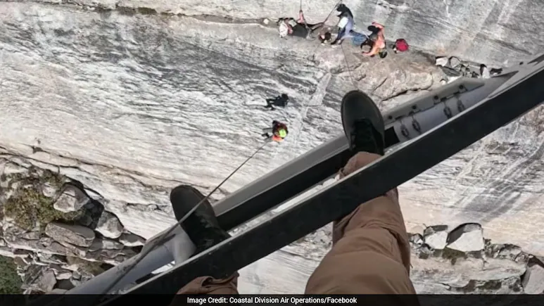 Climber Rescued After Falling From 700-Foot Cliff In California