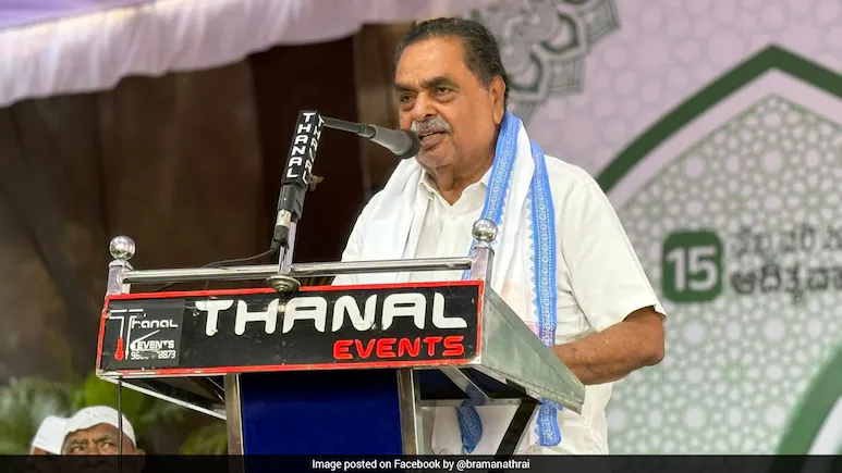 B Ramanath Rai, a former Karnataka minister and senior Congress leader, was injured in a road