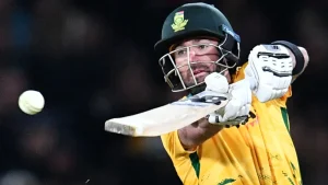 Connor Esterhuizen of South Africa has surged up the ICC Men's T20I Batting Rankings, moving up