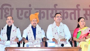 Nitin Nabin's advice to party leaders also emphasised how personal conduct shapes opinions