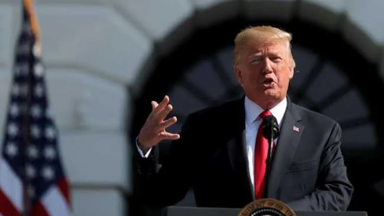 President Donald Trump said Sunday that Yemen's Houthis have agreed not to attack the United