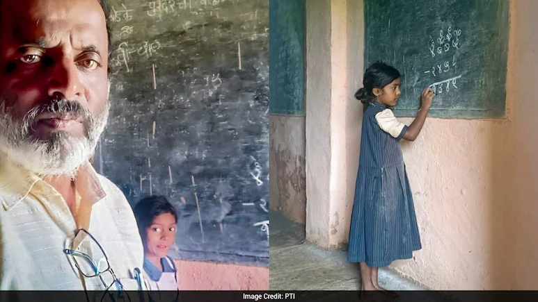 But Mithari continues the trek every day to teach just one student