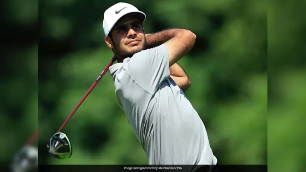 Shubhankar Sharma added 1-under 69 to his first round even-par 70 to make the cut in the Joburg