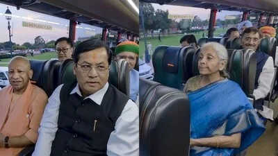 Union ministers and chief ministers from the Bharatiya Janata Party participated in the BRICS