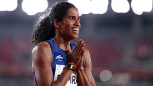 Vithya Ramraj made history at the Asian Games 2026 on Monday as she shattered PT Usha's