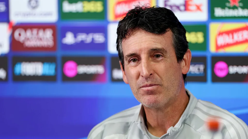 Aston Villa manager Unai Emery is determined to avoid using his squad's injury problems as