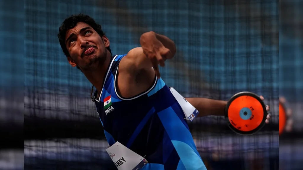 Haney will next compete in the men's javelin F37/38 event, in which he won the gold medal