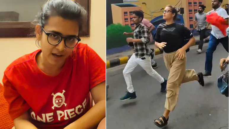 Neha Bora, president of the All India Students' Association (AISA), was detained yet again