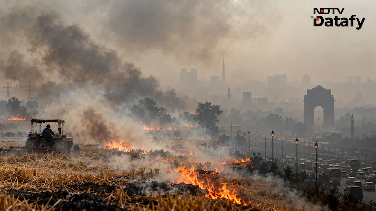 Why it matters: Farm Fires Are Rising: How Much Do They Add To Delhi's Pollution?