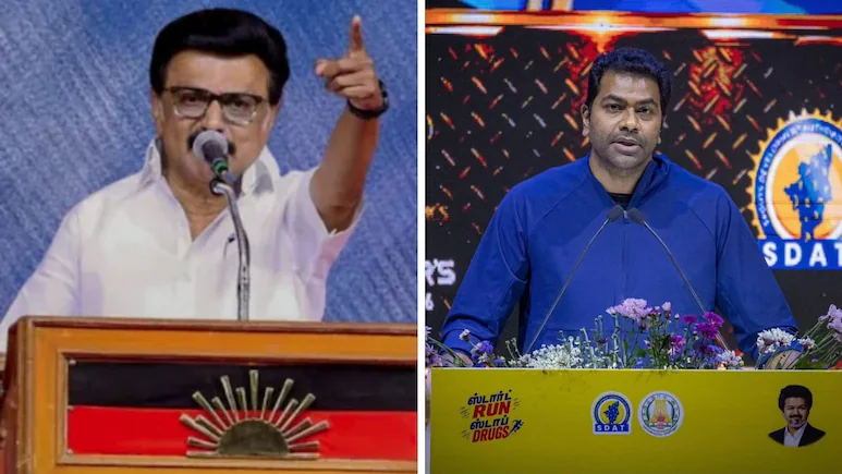 Taking a swipe at the new TVK government, Stalin said it could spend years inaugurating