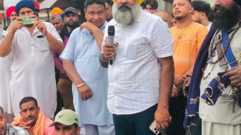 Punjab Chief Minister Bhagwant Mann congratulated hockey legend Pargat Singh today