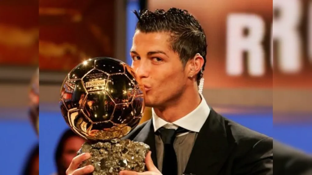 Portugal legend Cristiano Ronaldo thanked football fans around the world after being crowned