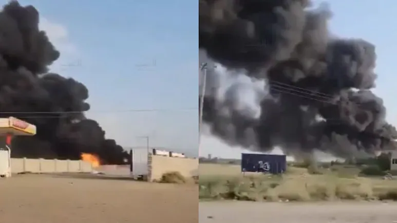 Saudi Arabia on Tuesday struck an oil facility in Yemen's Houthi-controlled capital of Sanaa