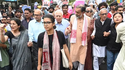 Meanwhile, Yogendra Yadav has called for a citizen's march again on Sunday, October 4