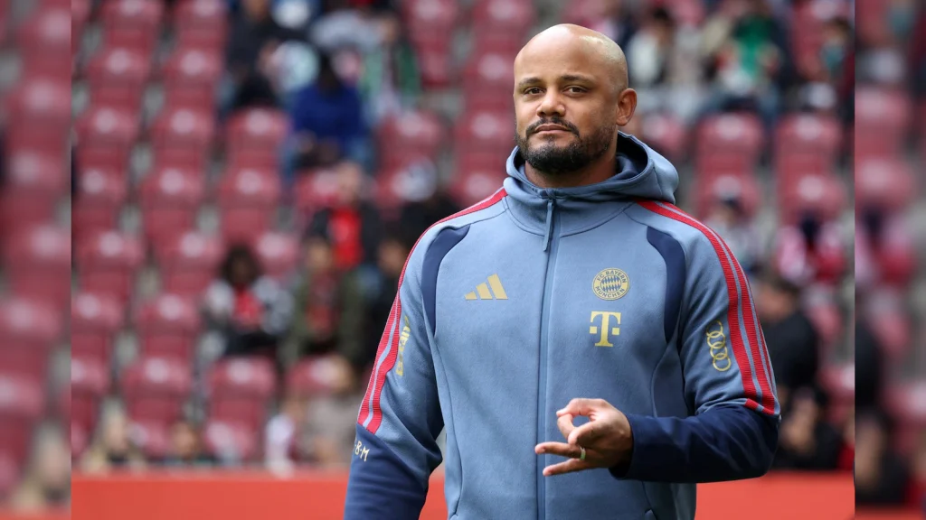 Bayern Munich assistant coach Aaron Danks addressed the media at the pre-match press conference