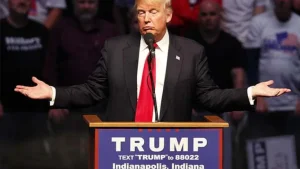 US President Donald Trump on Tuesday blamed mass student protests in France on "mass migration"