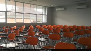 I also go to an American university, and it's not always like this for every class; there are