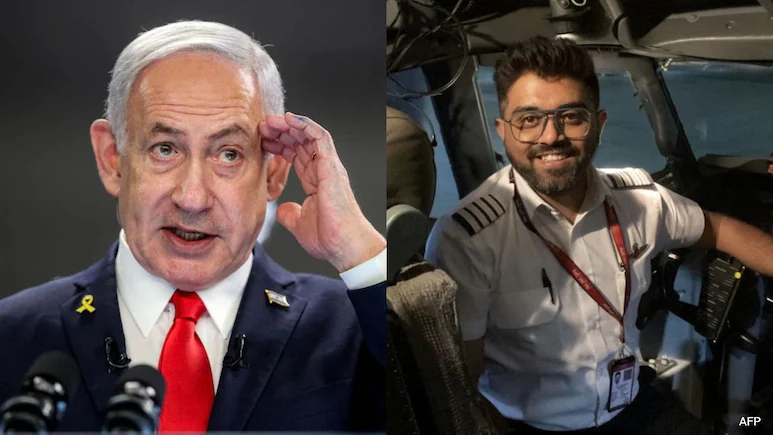 Israeli Prime Minister Benjamin Netanyahu on Saturday spoke to flydubai Captain Smit Machchhar