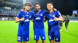 Bengaluru FC beat Chennaiyin FC 2-0 in the Indian Super League (ISL) 2026-27 at the Kanteerava