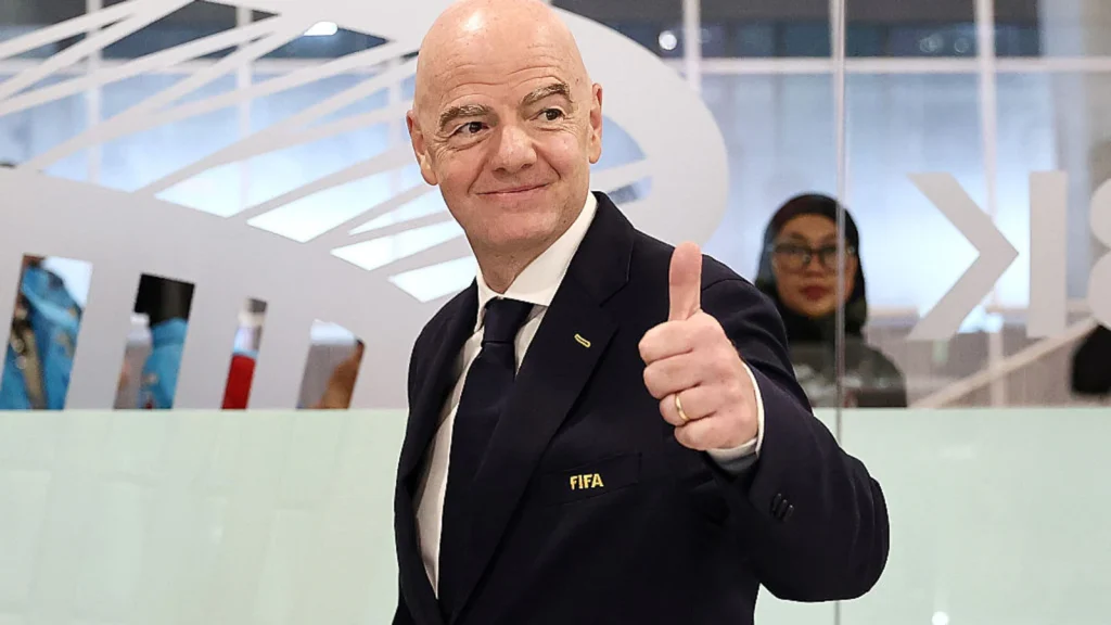 FIFA's embattled president Gianni Infantino said he has the backing of the “vast, vast