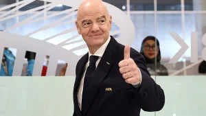 FIFA's embattled president Gianni Infantino said he has the backing of the “vast, vast