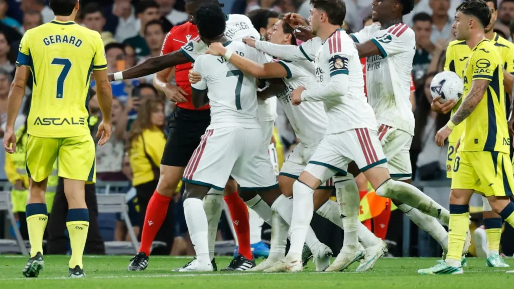 Real Madrid winger Vinicius Junior will miss the upcoming Clasico in La Liga against Barcelona