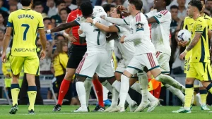 Real Madrid winger Vinicius Junior will miss the upcoming Clasico in La Liga against Barcelona