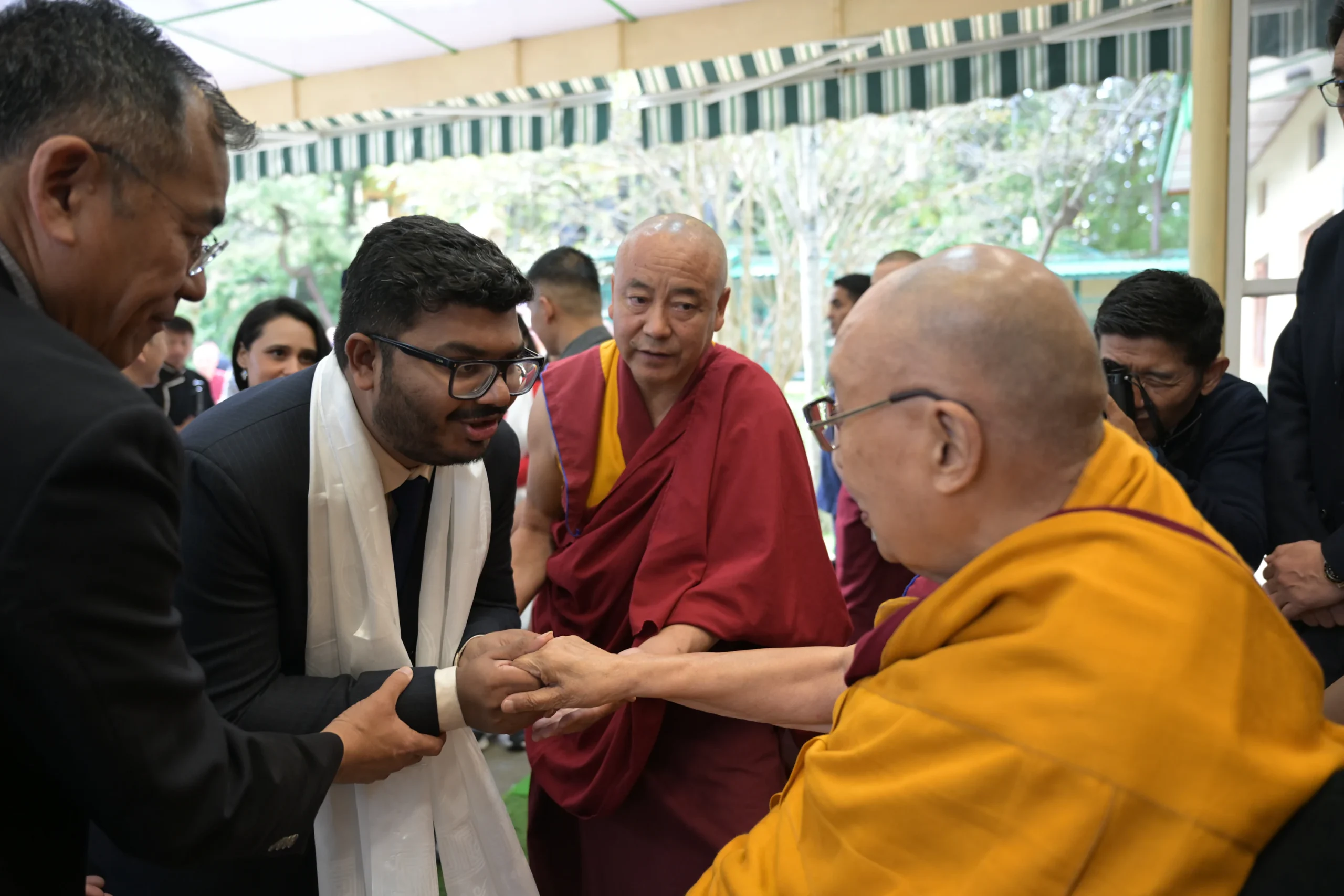 For the Dalai Lama, the key issue is whether the community's cultural and religious roots