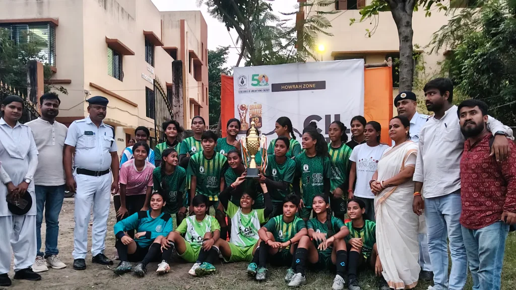 Canning Dishahara F.A and Gobindadham Yoga & Sports have emerged as the men's and women's