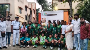 Canning Dishahara F.A and Gobindadham Yoga & Sports have emerged as the men's and women's