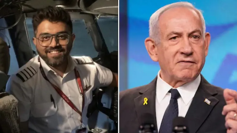Netanyahu "Salutes" Indian Hero Pilot Smit Machchhar — "Extraordinary Bravery"