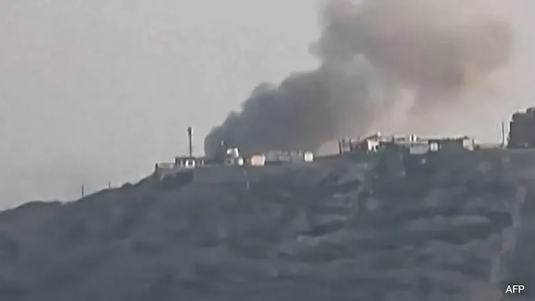 Two projectiles struck the airport in Yemen's port city of Aden on Friday night, according