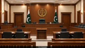 Pakistani Lawyer Sets Courtroom Seat On Fire Over Delayed Judgment