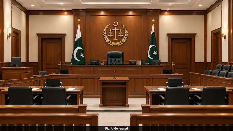Pakistani Lawyer Sets Courtroom Seat On Fire Over Delayed Judgment