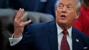 US President Donald Trump said Monday that the United States had withdrawn all B-1 bombers