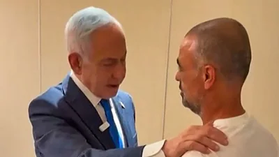 Israel's Prime Minister Benjamin Netanyahu paid tribute to Indian pilot Smit Machchar's