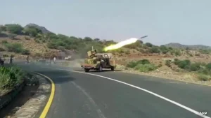 Saudi Coalition argues Intercepted Houthi Missiles, Drones