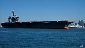 USS Lincoln Aircraft Carrier Back In Home Port After Troubled Gulf Deployment