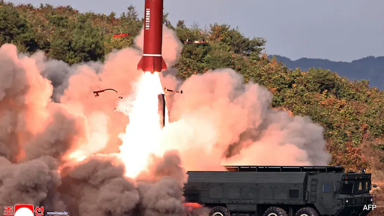 North Korea has test-fired two types of submarine-launched strategic cruise missiles, state