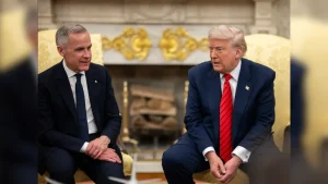 President Donald Trump's administration lifted some tariffs on Canadian imports Friday, two